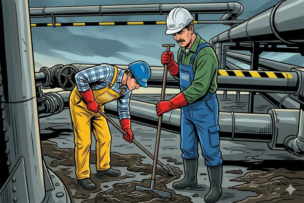 AKO bei der Industriereinigung